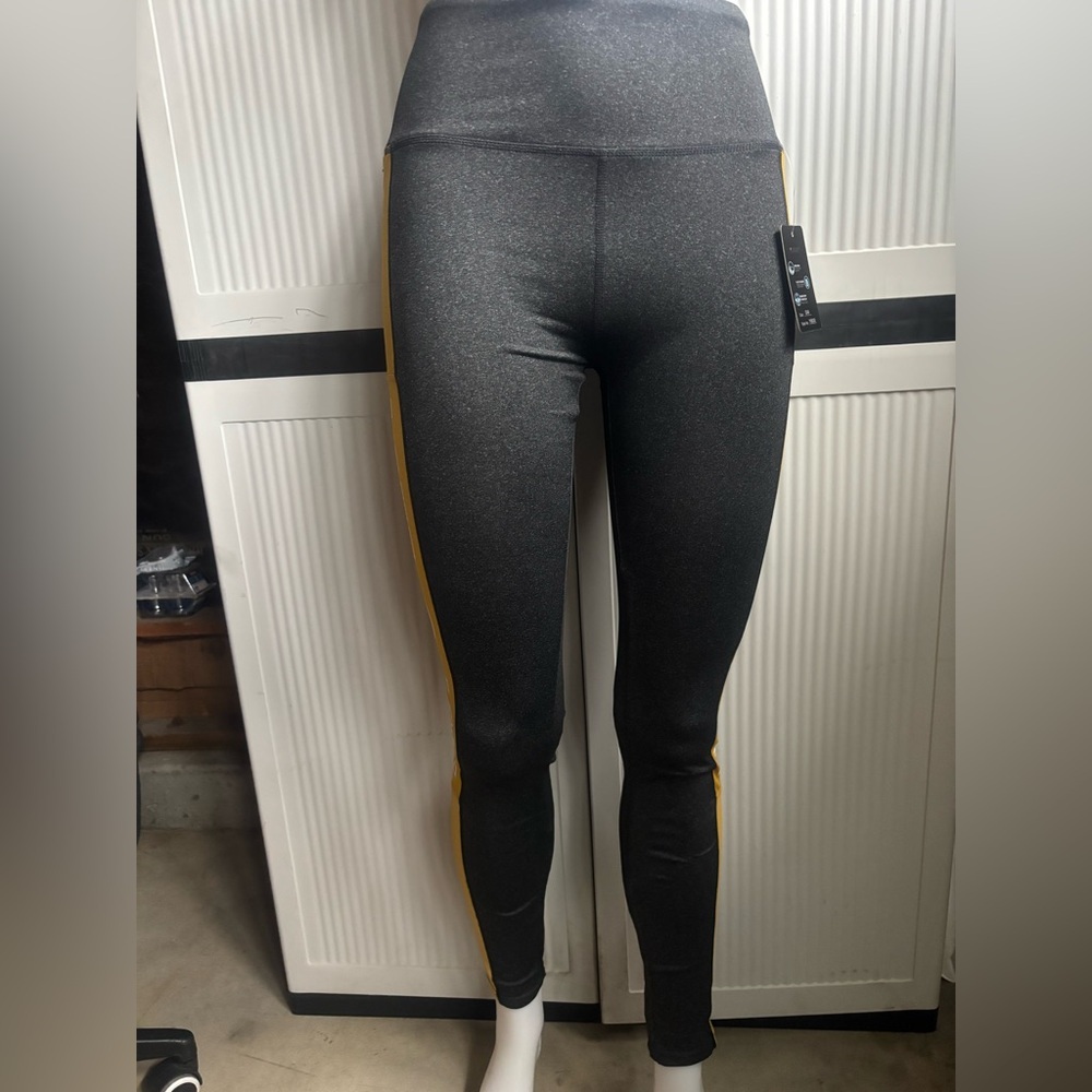 Chic Black and Yellow Women's Jeggings